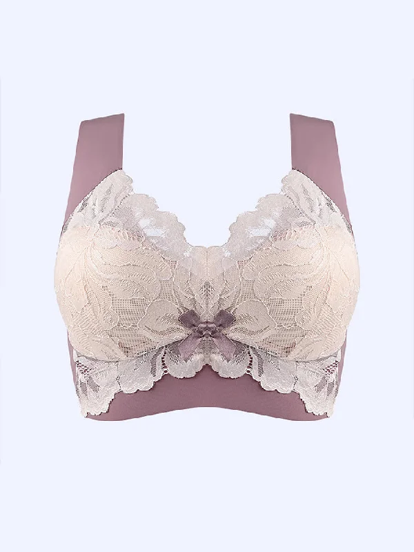 Breathable Lace Soft Beauty Back Wire-free Bra