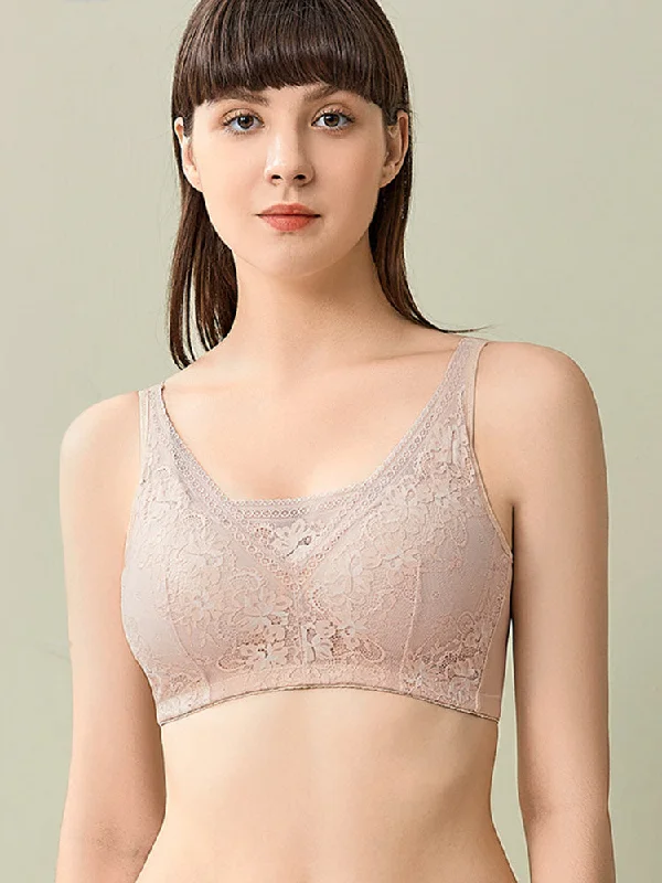 Comfortable Thin Full Cup Wireless Bra