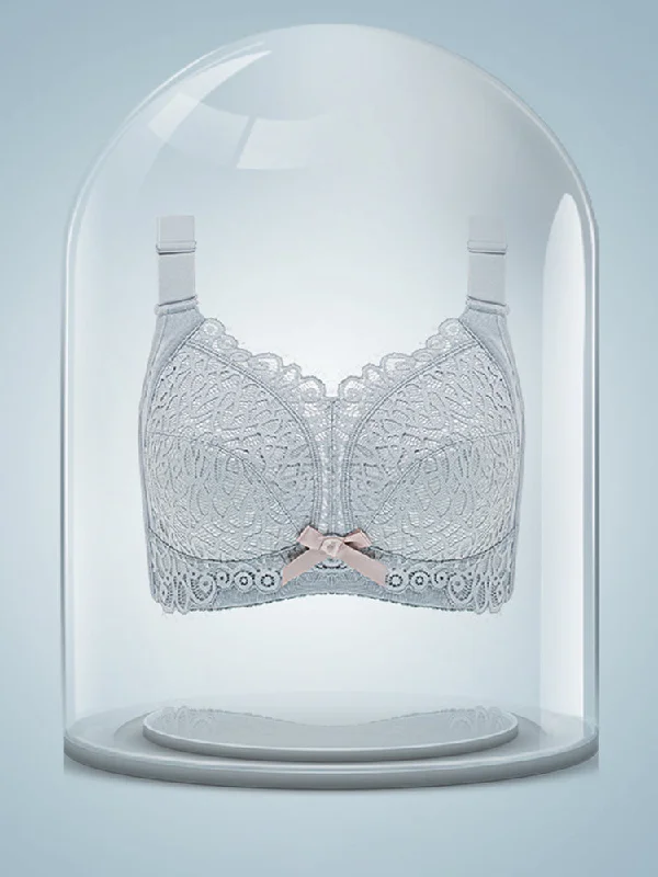 Full Coverage Lace Wireless Thin Bra