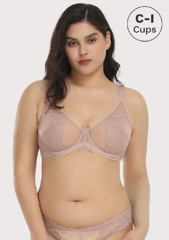 Blossom Unlined Underwire Lace Bra