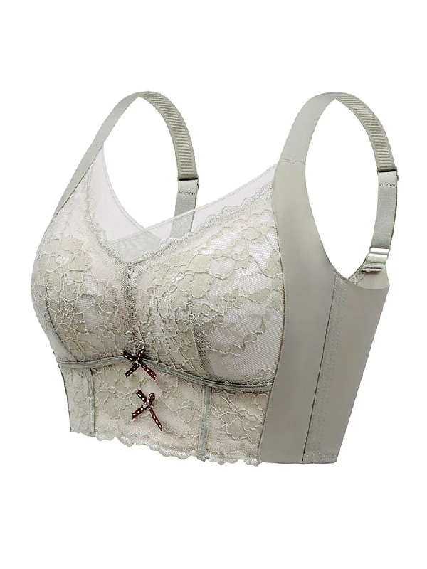 Lightweight Comfort Lace Wireless Side Support Bras