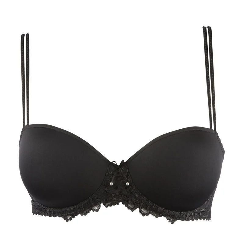 Marie Jo Jane Lined Balcony Bra | BLACK