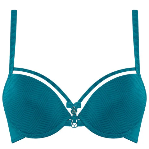 Marlies Dekkers Space Odyssey Push Up Bra Lagoon Blue