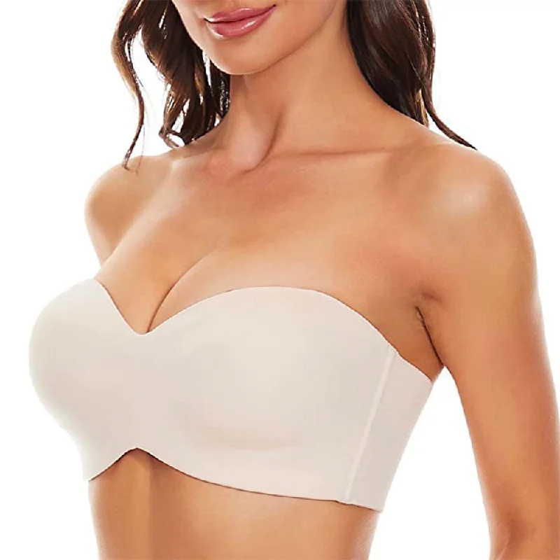 Plus Size Strapless Bra Full Support