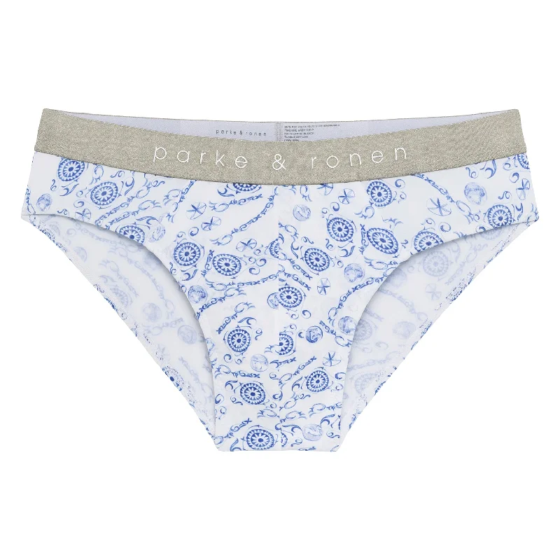 Roman Coins Lapis Print Low Rise Brief