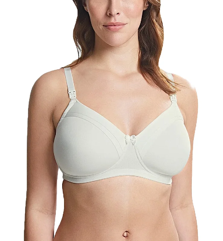 Royce Maisie Cotton Lined NURSING Non-wire Bra (1391) - Ivory