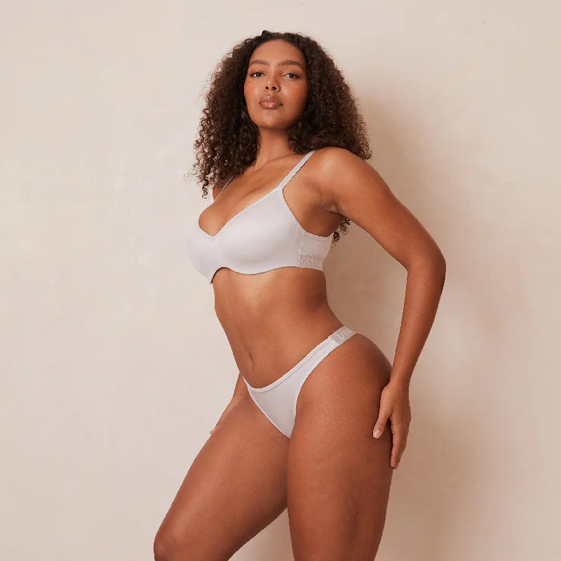 Sleek Mindful Bra  - Frost