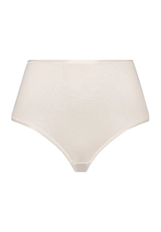 Cotton Seamless Full Brief | Pale Cream 71625-116