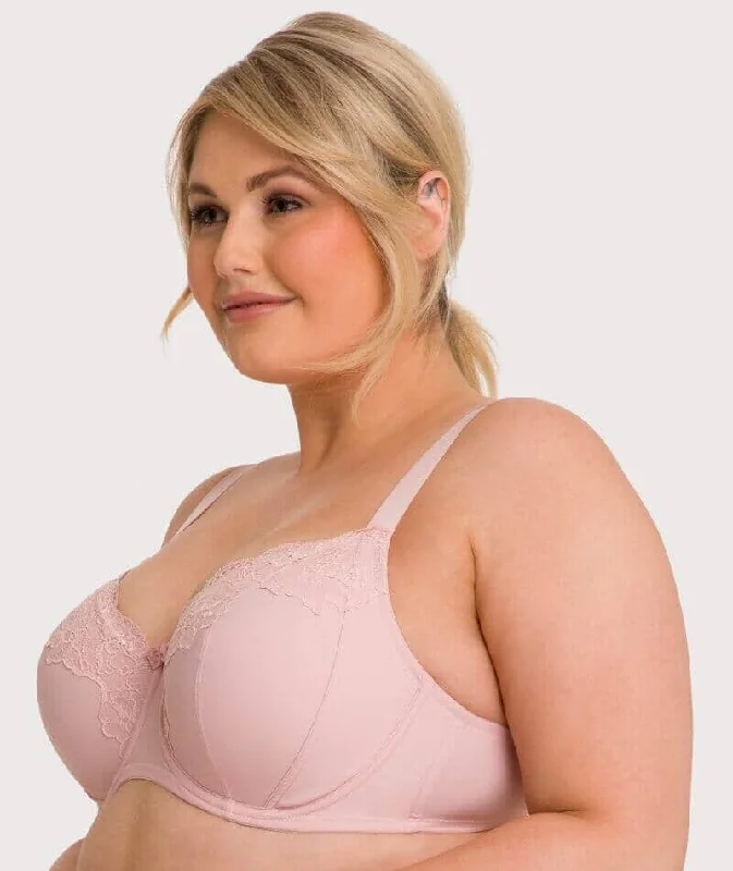 Ava & Audrey Jacqueline Full Cup Underwired Bra 2 Pack - Blush