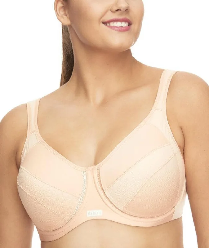 Berlei Full Support Sport Underwire Bra - Nudeglow