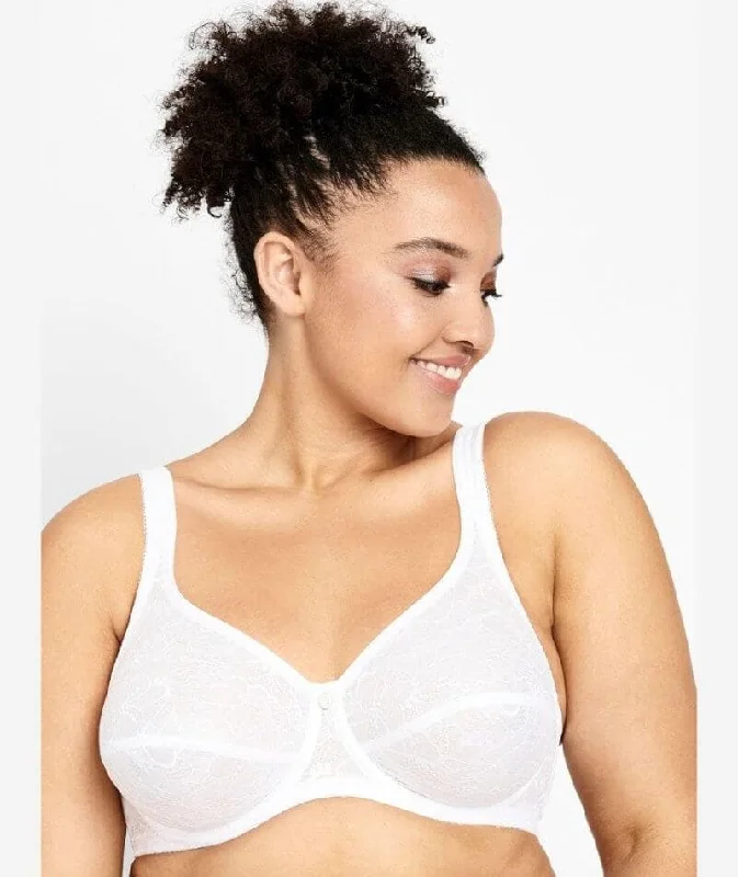 Berlei Sweatergirl Lace Underwire Bra - White