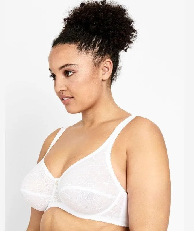 Berlei Sweatergirl Lace Underwire Bra - White