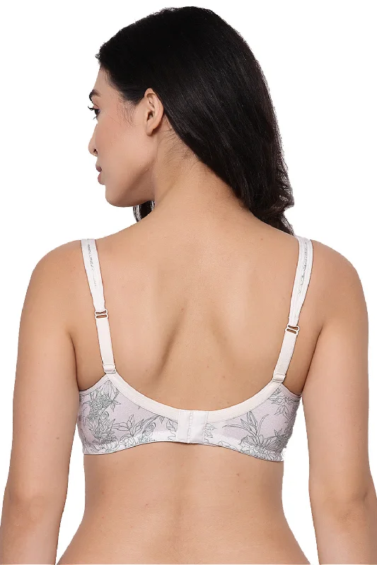 Organic Cotton Antimicrobial Soft Nursing Bra-IMB002D-