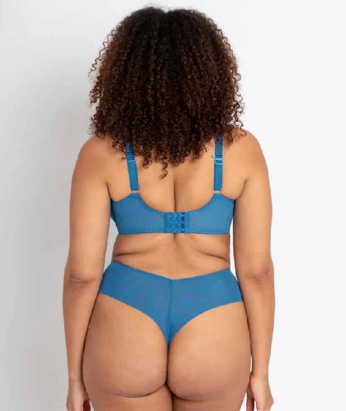 Curvy Kate Centre Stage Full Plunge Bra - Blue