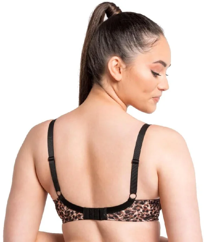 Curvy Kate Lifestyle Plunge Bra - Animal Print