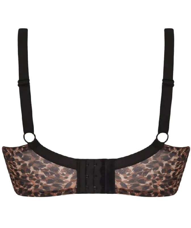 Curvy Kate Lifestyle Plunge Bra - Animal Print