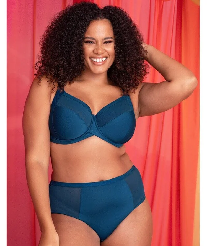 Curvy Kate Wonderfully Full Cup Bra - Deep Blue