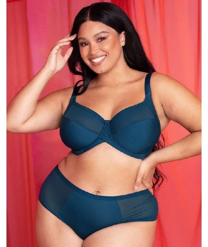 Curvy Kate Wonderfully Full Cup Bra - Deep Blue