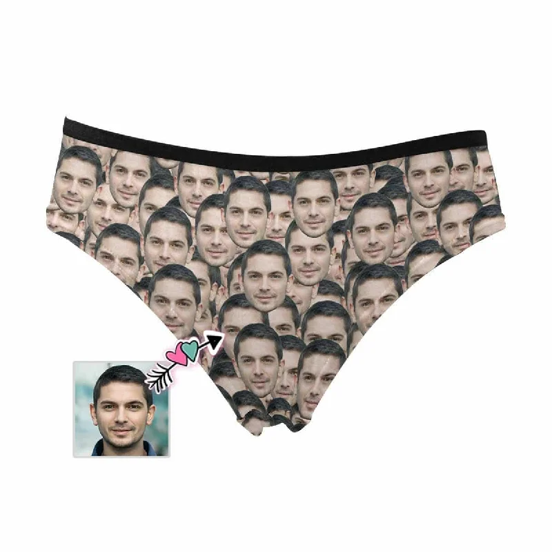 Custom Boyfriend Face Women's Classic Briefs