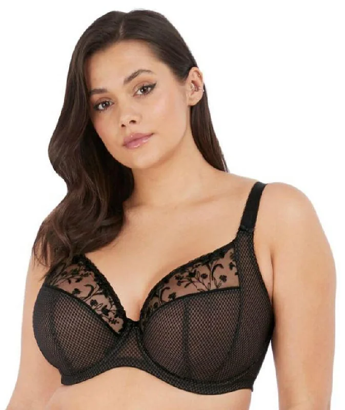 Elomi Charley Underwire Plunge Bra - Jet