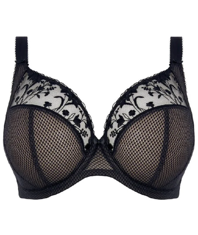 Elomi Charley Underwire Plunge Bra - Jet