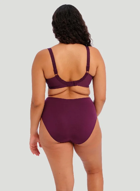 Elomi: Morgan Underwired Banded Bra Blackberry