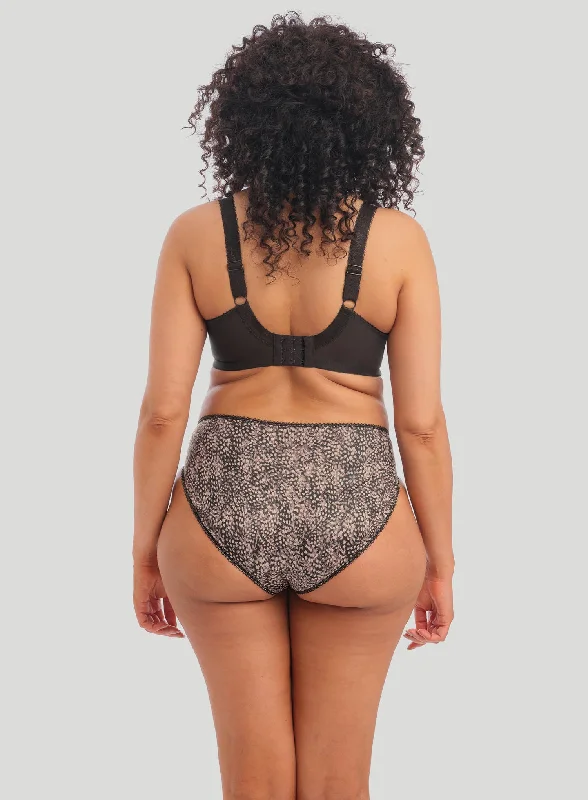 Elomi: Morgan Underwired Banded Bra Ebony