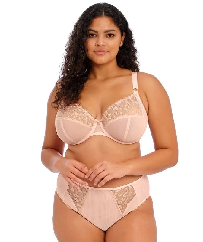 Elomi Namrah Underwired Bandless Plunge Bra - Pale Blush