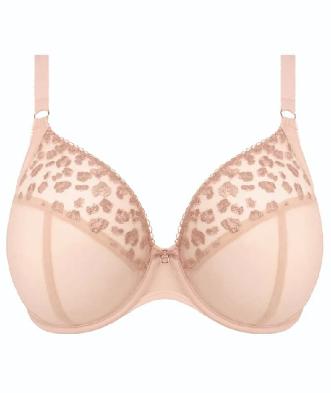 Elomi Namrah Underwired Bandless Plunge Bra - Pale Blush