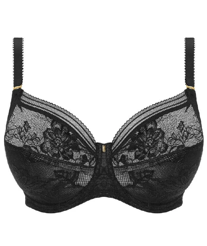 Fantasie Fusion Lace Underwire Full Cup Side Support Bra - Black