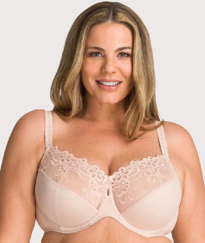 Fayreform Coral Underwire Bra - Latte