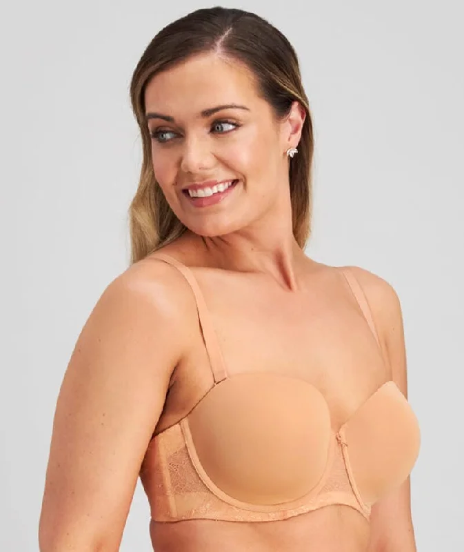 Fayreform Magic Makeover Strapless Bra - Cork/Scallop Shell