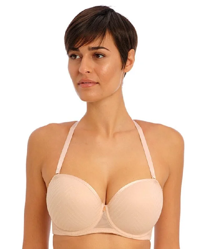 Freya Tailored Underwire Moulded Strapless Bra - Natural Beige