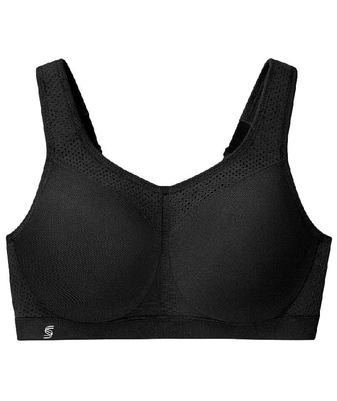 Glamorise High Impact Underwire Sports Bra - Black