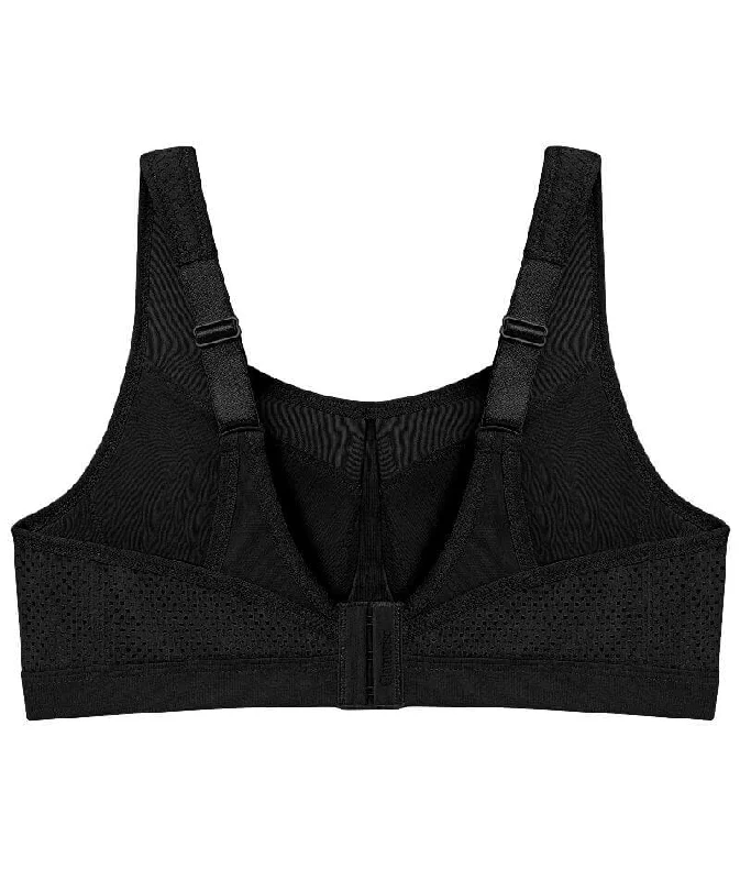 Glamorise High Impact Underwire Sports Bra - Black