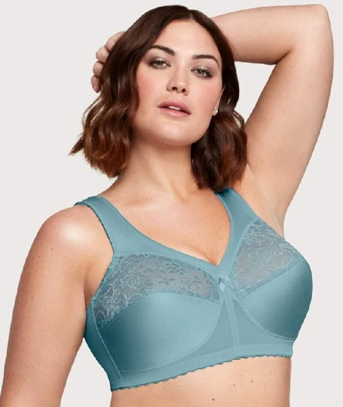 Glamorise Magiclift Original Wire-Free Support Bra - Glacier