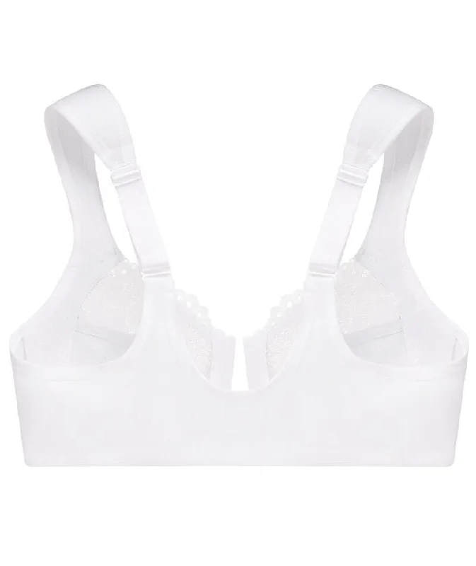 Glamorise WonderWire Front-Closure Bra - White