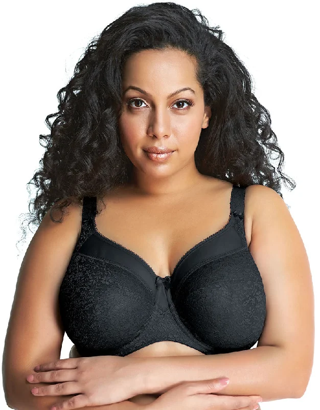 Goddess Adelaide Balconette Bra Black