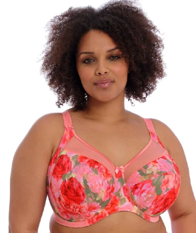 Goddess Kayla Underwired Banded Bra - Rose Garden