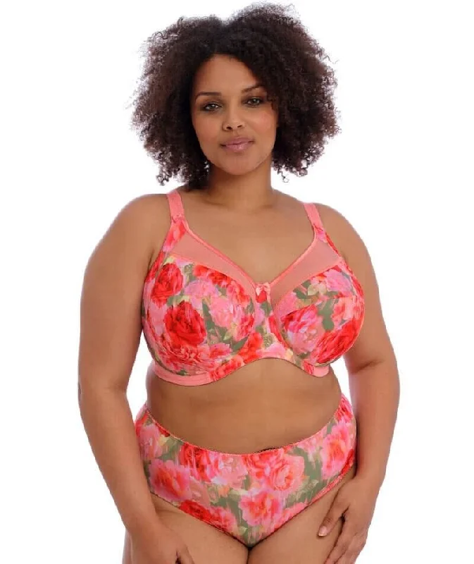 Goddess Kayla Underwired Banded Bra - Rose Garden