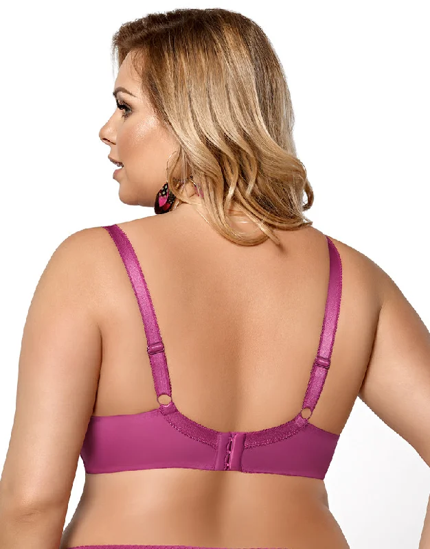 Gorsenia Madera Full Cup Bra Fuchsia Pink