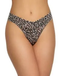 Hanky Panky O/S High/Original Rise Signature Lace Thong Prints