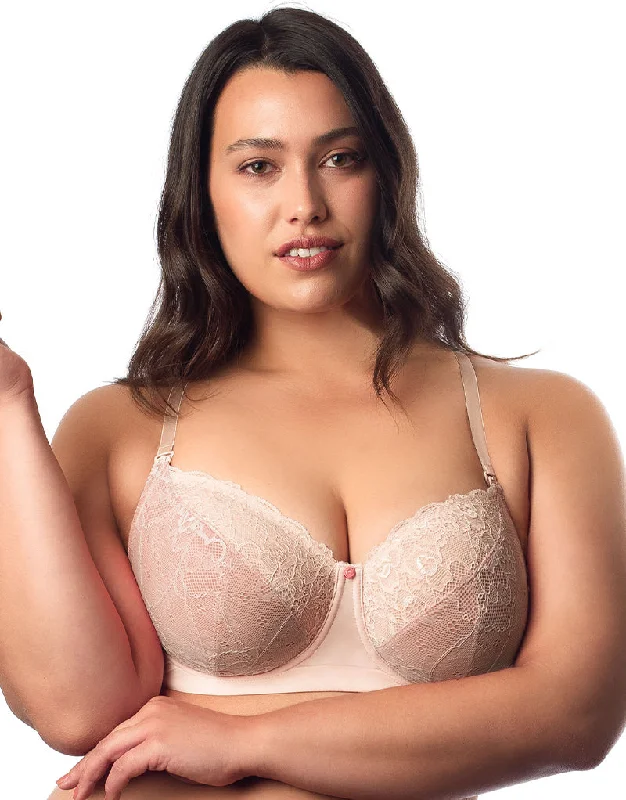 Hot Milk Temptation Nursing Balconette Bra Powder