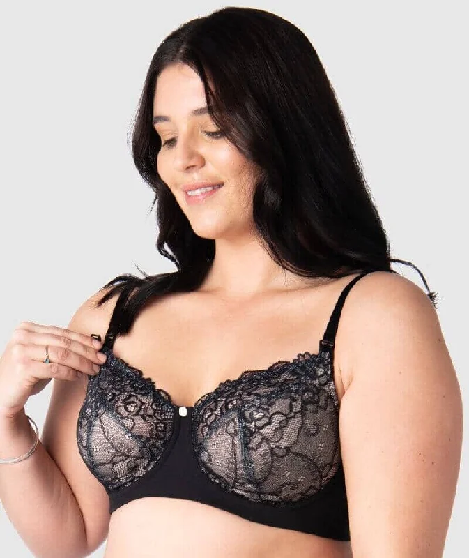 Hotmilk Temptation Maternity & Nursing Bra - Black