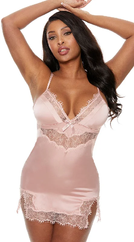 Let It Satin Chemise