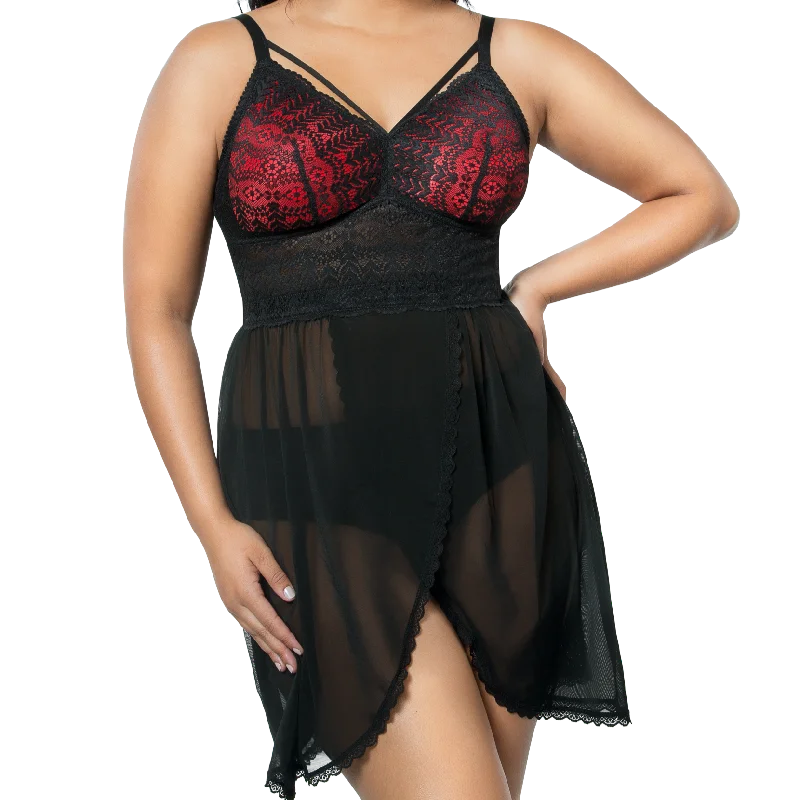 Mia Lace Chemise - P5959