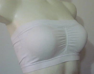 Padded Seamless Bandeau (with removable pads)