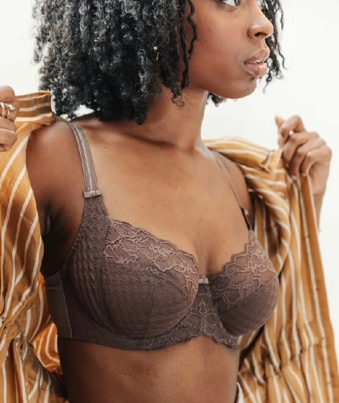 Panache Envy Full Cup Underwire Bra - Chestnut