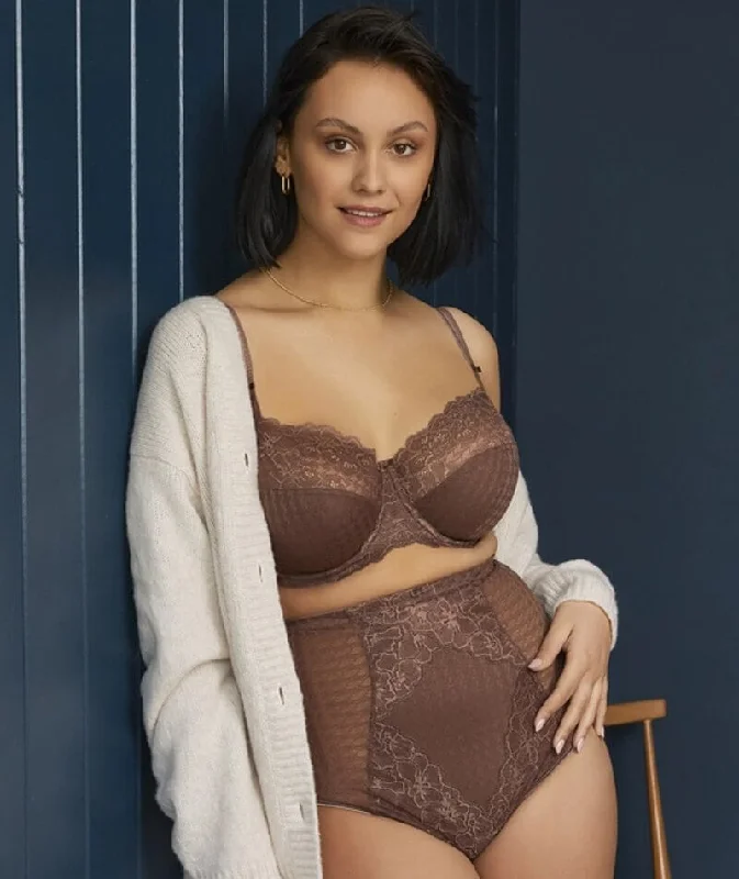 Panache Envy Full Cup Underwire Bra - Chestnut