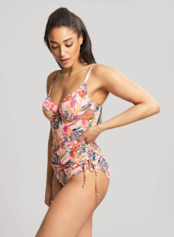 Panache Swimwear: Paradise Underwired Tankini Pink Tropical